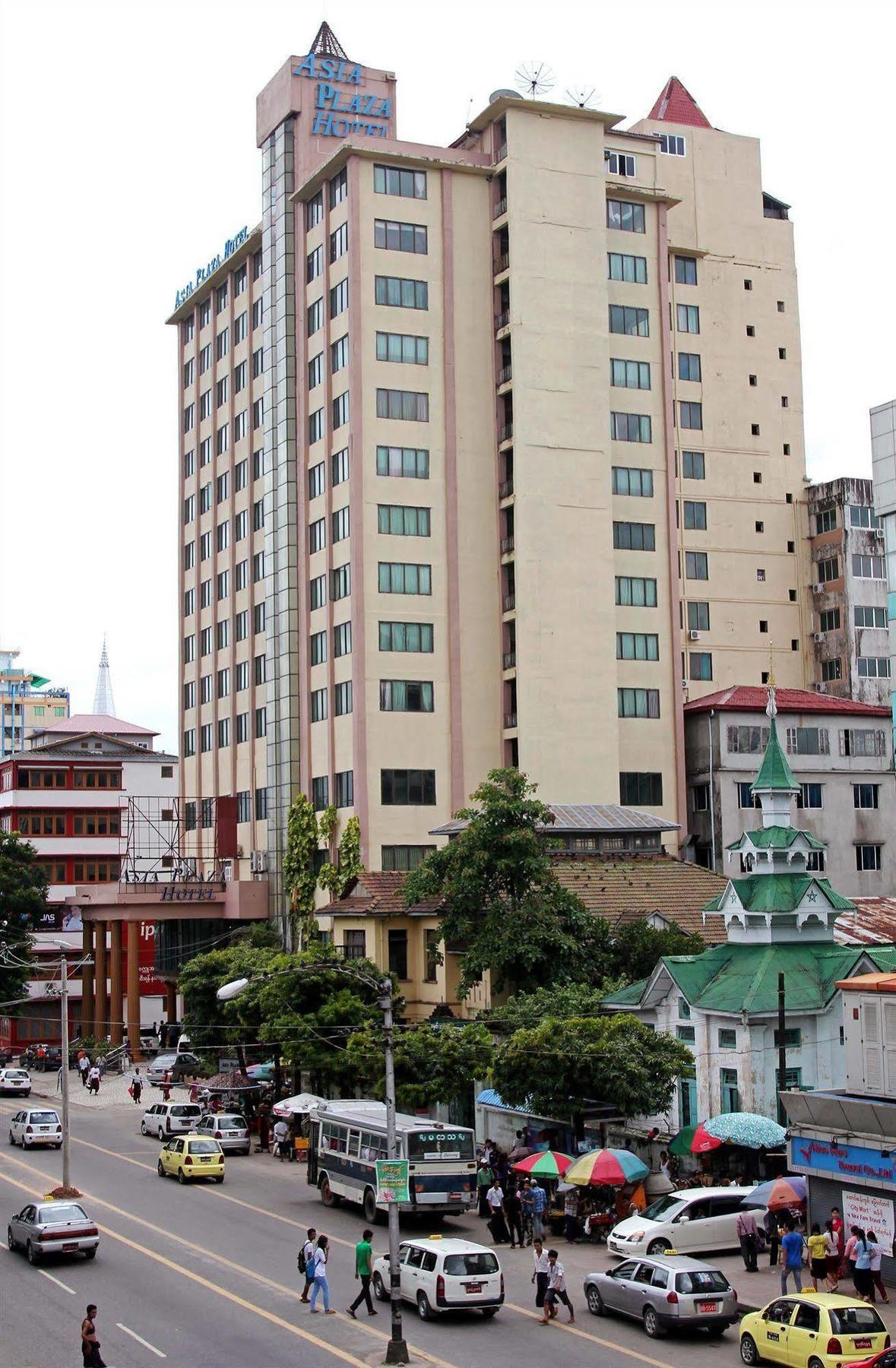 Asia Plaza Hotel Yangon Extérieur photo